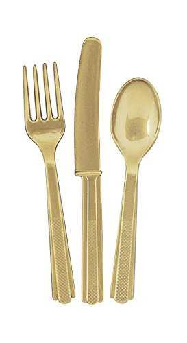 Reusable Gold Assorted Cutlery