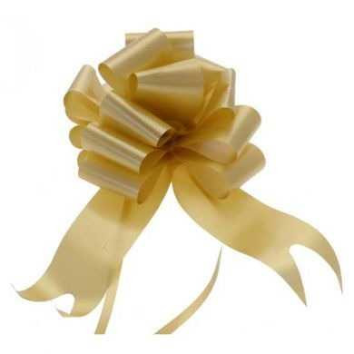 Gold Pull Bow Ribbon