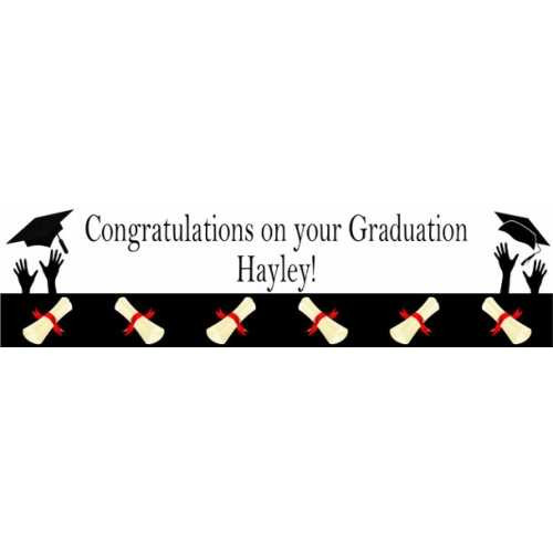 Personalised Graduation Banner