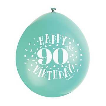 Happy 90th Birthday Balloons
