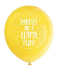 Llama Party Balloons