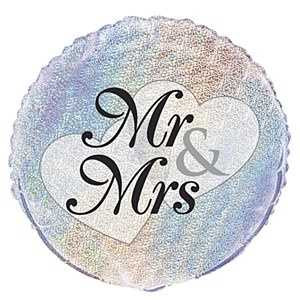 Mr & Mrs Foil Balloon