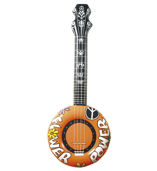 Orange Inflatable Banjo