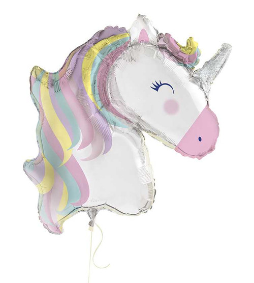 Pastel Foil Unicorn Balloon