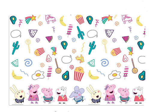 Peppa Pig Messy Tablecover | Peppa Pig Party Supplies | Party Supplies