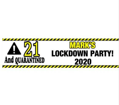 Personalised Lockdown Banner