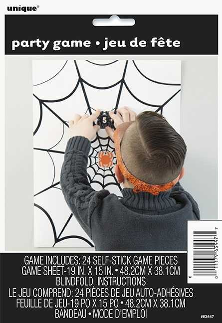 Pin The Spider Game