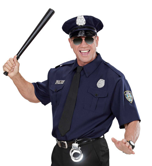 Men's Plus Size Police Officer Costume