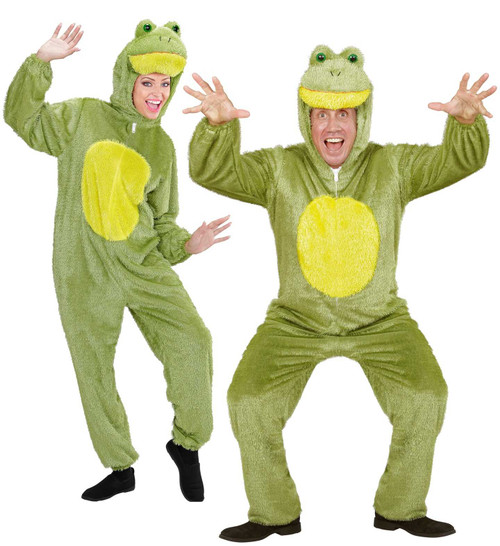 Mens Plush Frog Costume