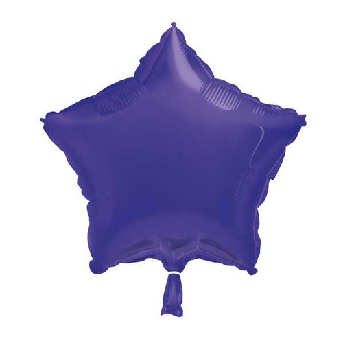Purple Star Foil Balloon
