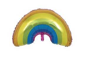 Rainbow Foil Balloon | Rainbow Party Supplies