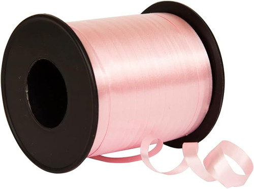 500 Yds Pastel Pink Curling Ribbon