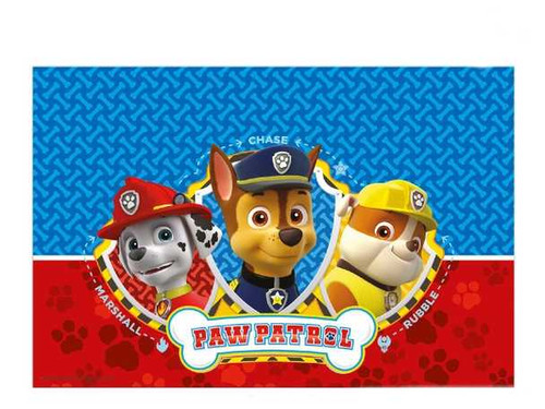 Red Paw Patrol Tablecover