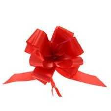 Red Pull Bow Ribbon