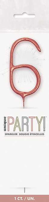 Rose Gold 6 Sparkler