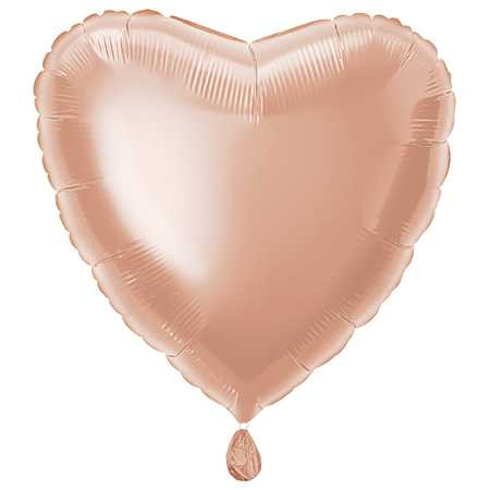 Rose Gold Heart Foil Balloon