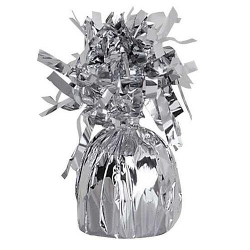 Silver Helium Balloon Weight
