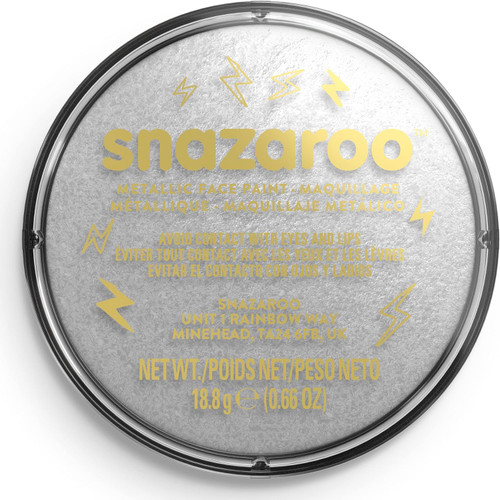 Silver Snazaroo Face Paint 18ml | Face Paint