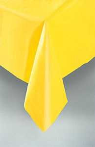 Yellow Party Tablecover | Yellow Party Supplies