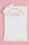 White Christening Blanket Pink