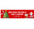 Personalised Santa Stop Here Banner