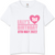 Personalised Heart First Birthday T-Shirt
