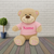 Personalised Teddy With Pink Jumper