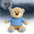 Personalised Teddy With blue Jumper
