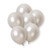 Shimmering Silver Balloons