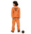 County Jail Inmate Costume Back