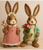 Straw Mr Or Mrs Bunny Rabbit Decoration