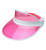 Pink Sun Visor Hat