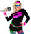 80's Inflatable Mic | 80's Fancy Dress Costume Accessories