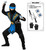 Blue Kombat Ninja Costume | Kids Costumes | Boys Fancy Dress Costumes