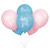 Gender Reveal Latex Balloons