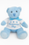 Personalised Embroidery Blue Christening Day Teddy
