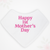 Embroidery Mother's Day Baby Bandana