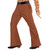70s Brown Flared Trousers