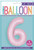 Number 6 Baby Pink Balloon