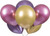 Assorted Platinum Balloons (6 Pack)