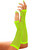 Neon Green Fishnet Gloves