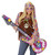 Pink Hippie Inflatable Guitar
