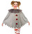 Horror Clown Poncho Costume