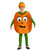Child's Big Eyed Pumpkin Costume