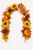 Autumn Floral Pumpkin Garland
