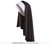 Adult Nun Habit Side View