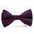Navy Ho Ho Ho Christmas Bowtie