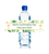 Personalised Green Leaf Confirmation Bottle Labels (4 Pack)