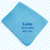 Embroidery Baby Blue Name Blanket