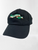 Black Embroidered Ireland Hat